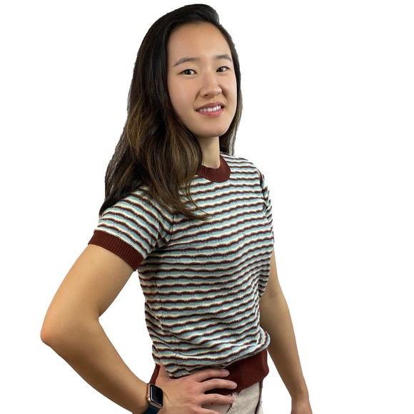 Comme des Garçons Tricot AD1998 striped short sleeve knit (size XS) - pre-owned - Picture 1 of 4